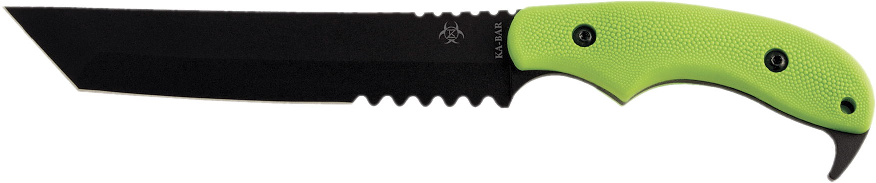 Ka-bar 5700 Zk Famine Tanto Fixed Clipart (1800x401), Png Download