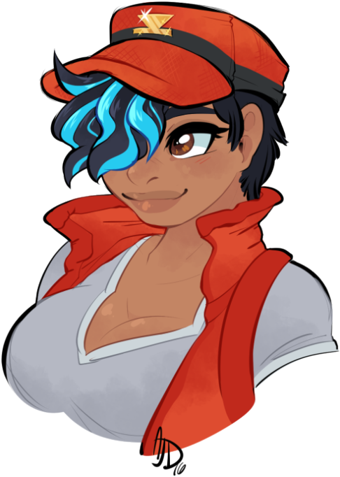 Some Owed Character Design Work For @inkblot-fox I Clipart (500x692), Png Download