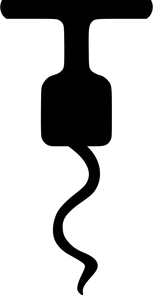 Corkscrew Spin Tailspin Wine Open Bottle Comments Clipart (510x980), Png Download