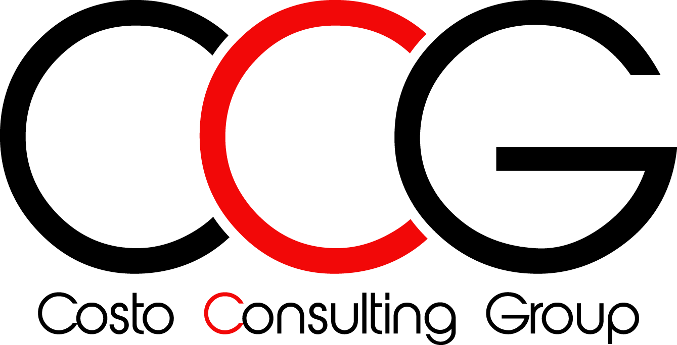 Costo Consulting Group Architectual Drafting Logo Designs Clipart (1339x684), Png Download