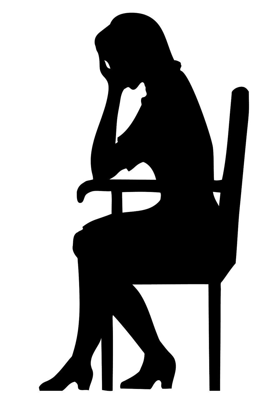 Thoughts Of A Woman Revealed Clipart (841x1257), Png Download