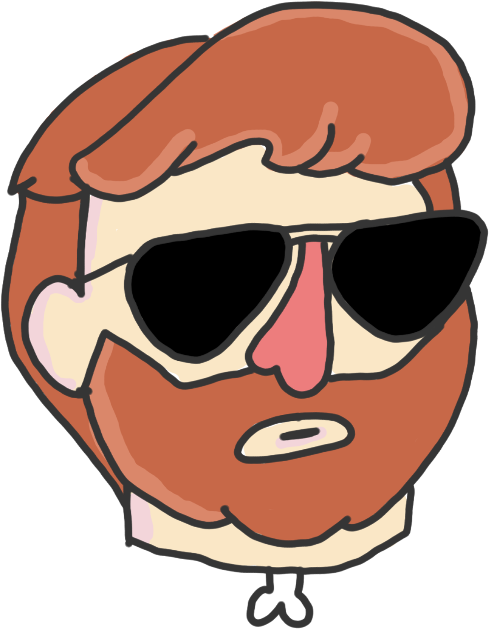 Millenial Hangman Clipart (1312x1432), Png Download