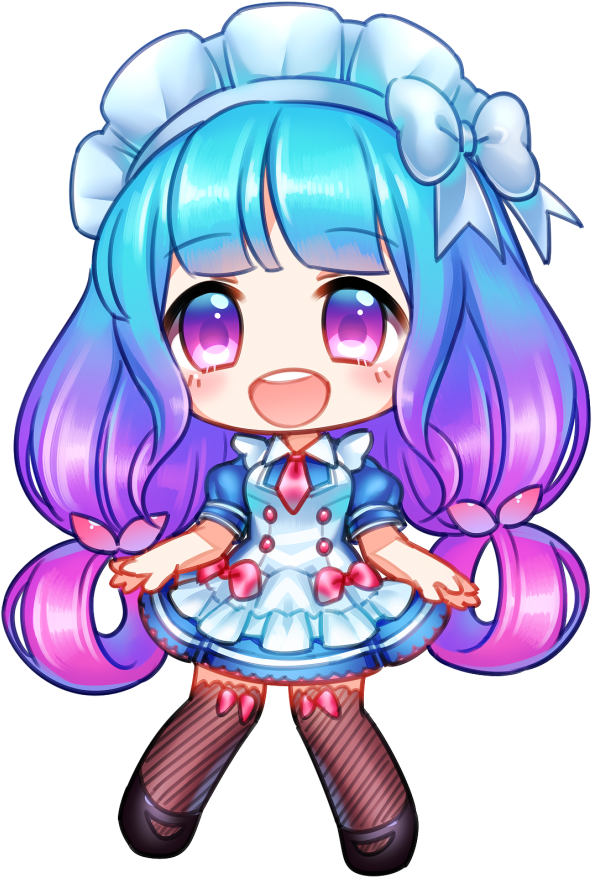 Wacom X Doki Doki Hearts Cafe Clipart (675x1024), Png Download