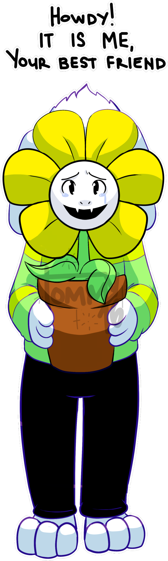 “* Howdy ” Clipart (1080x1920), Png Download