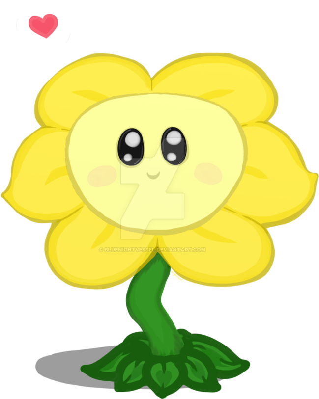 Howdy I M Flowey Available On Teepublic By Bluenightvessel-d9jx08x Clipart (850x940), Png Download