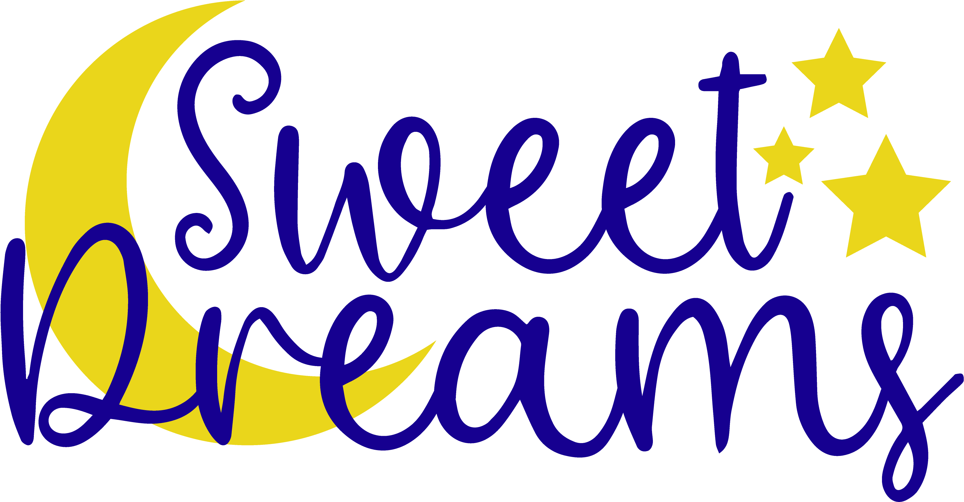 Sweet Dreams Svg Clipart (3600x3600), Png Download