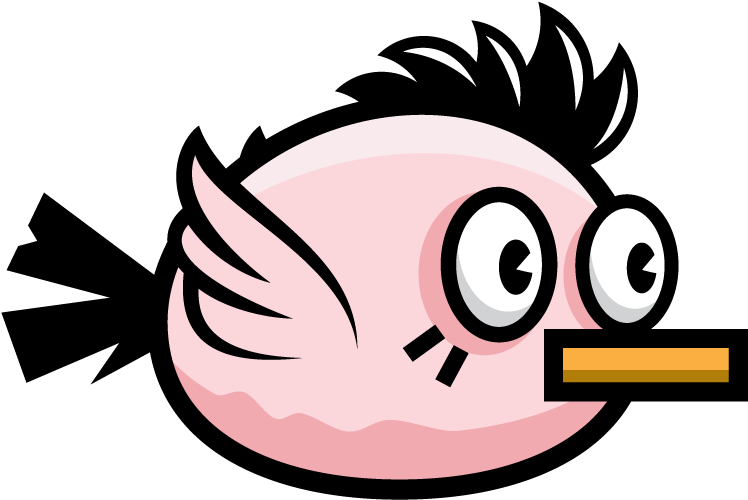 Grumpy Bird Clipart (765x630), Png Download