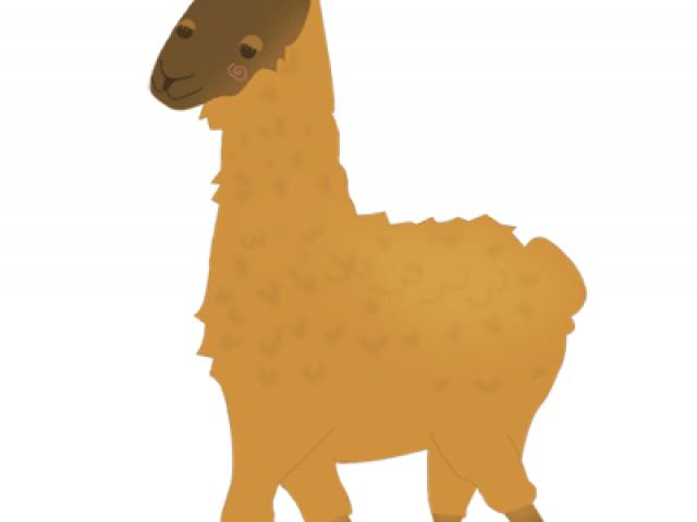 Llama Clipart Animated - Png Download (640x480), Png Download