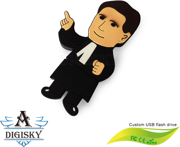 Customize Lawyer Usb Flash Drives Clipart (800x800), Png Download