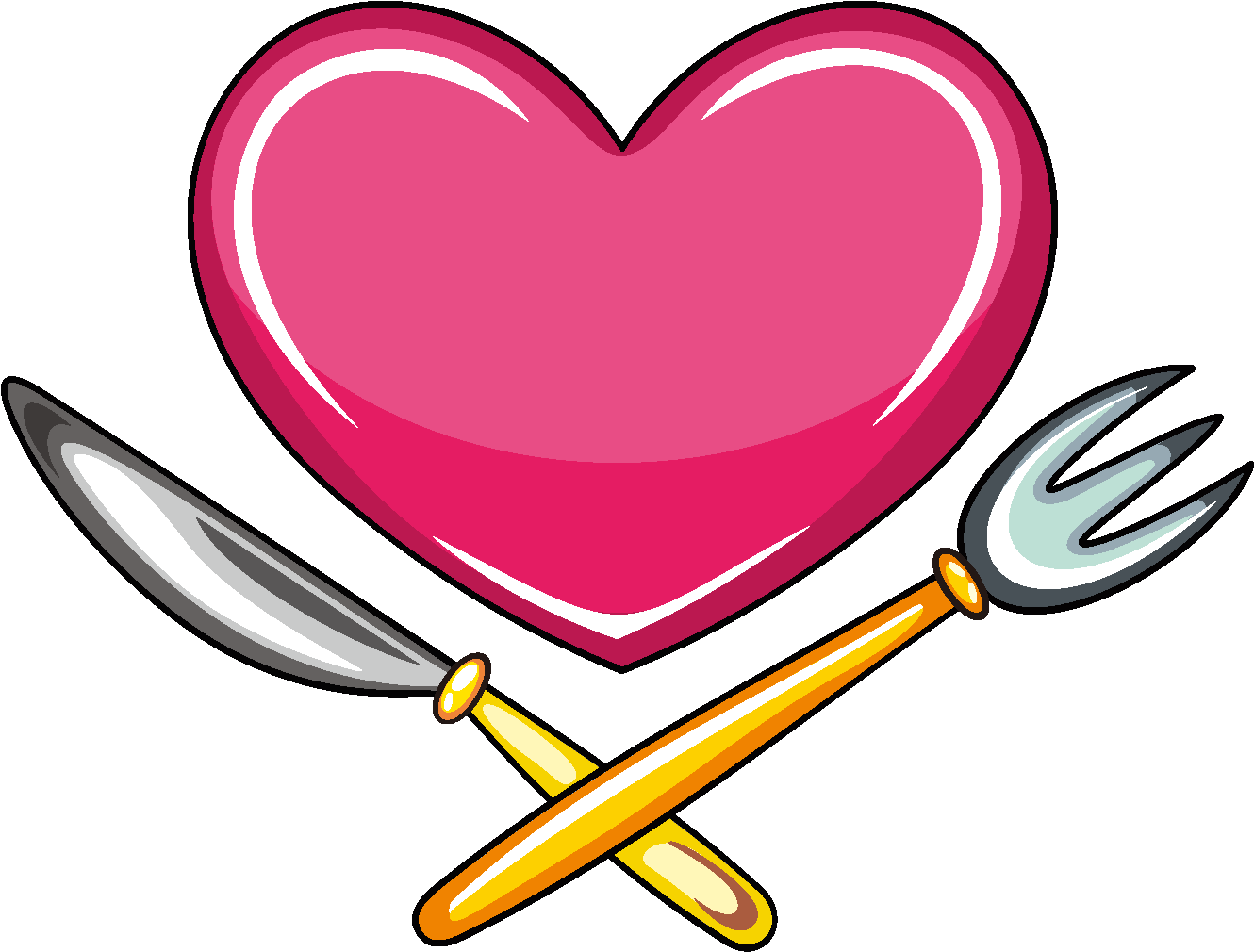 Vector Mano Dibujada Minimalista Amor Romántico Corazón Clipart (1772x1378), Png Download