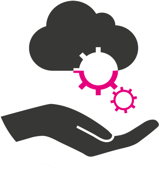 Marketing Automation Managed Services Hand Holding Clipart (600x593), Png Download