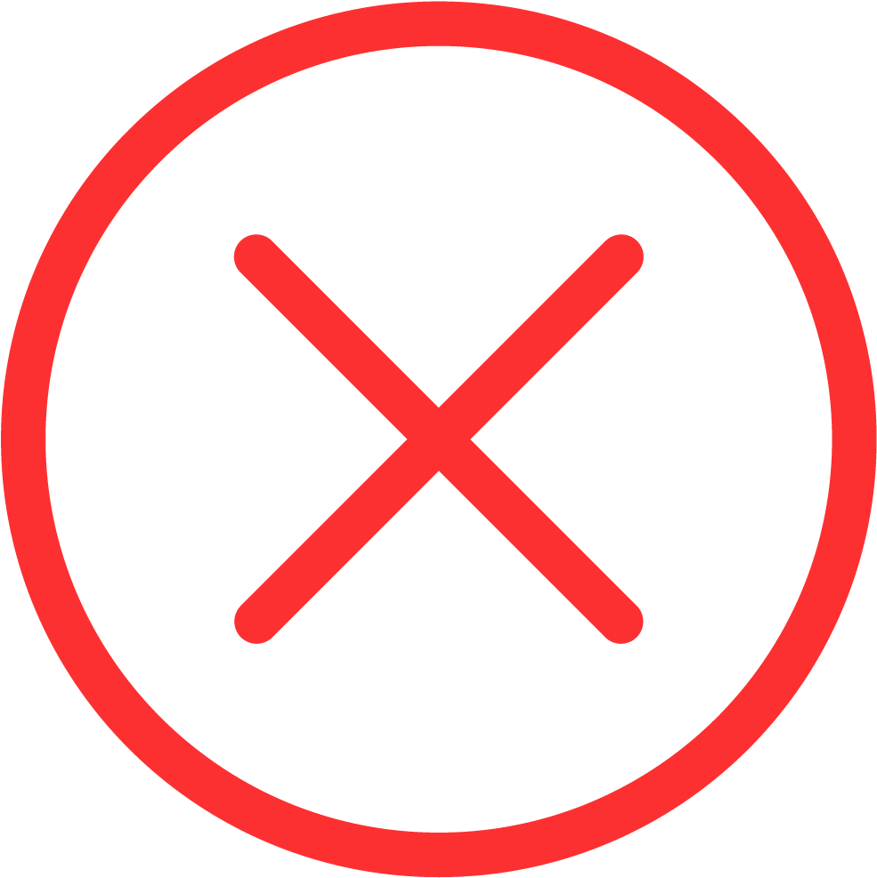 Icon Failure Clipart (1084x1084), Png Download