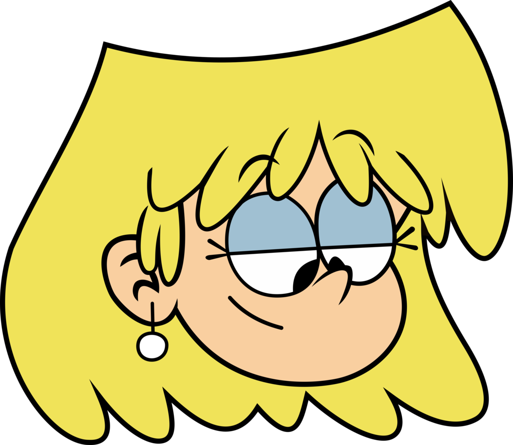 Lori Macclenny Loud Head Vector Clipart (1024x889), Png Download