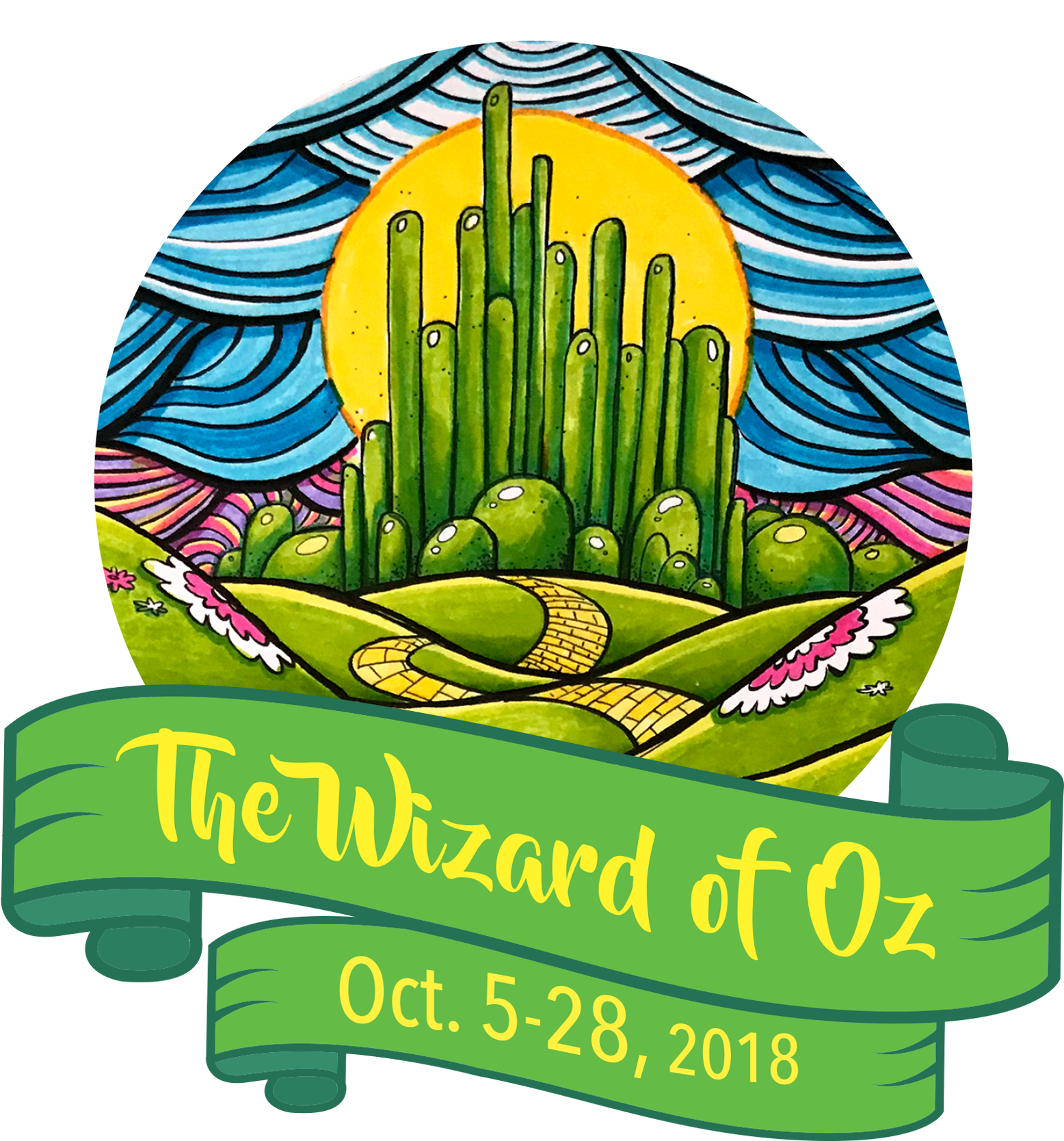 The Wizard Of Oz Clipart (1654x1708), Png Download