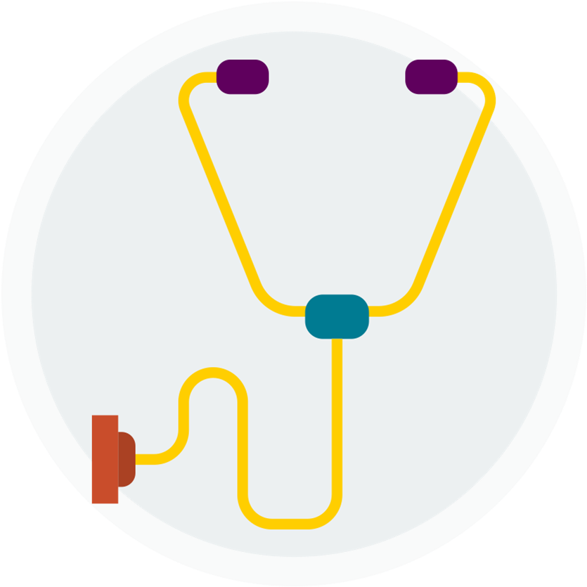 Image Of A Stethoscope Clipart (999x999), Png Download