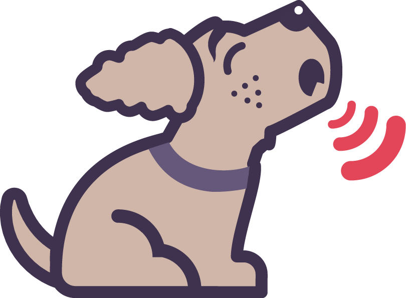 Barking Can Be A Means To An End, Or It Can Be An Emotional Clipart (810x595), Png Download