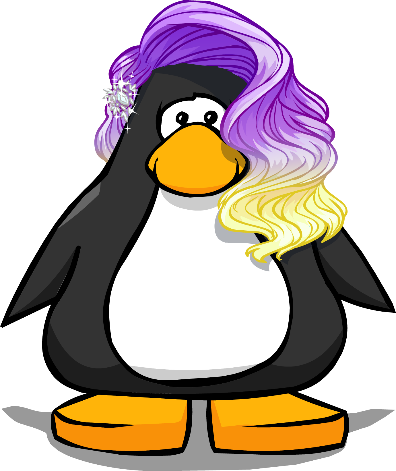 The Lavender Ombre On A Player Card Clipart (1380x1640), Png Download