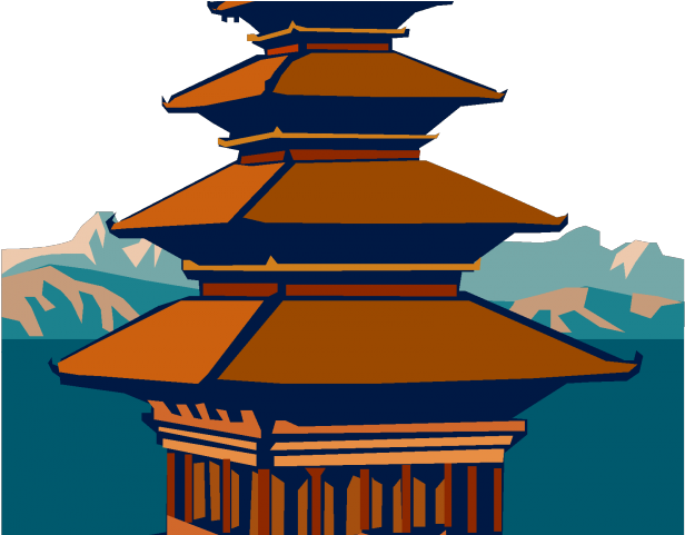Landmark Clipart Japanese - Png Download (640x480), Png Download