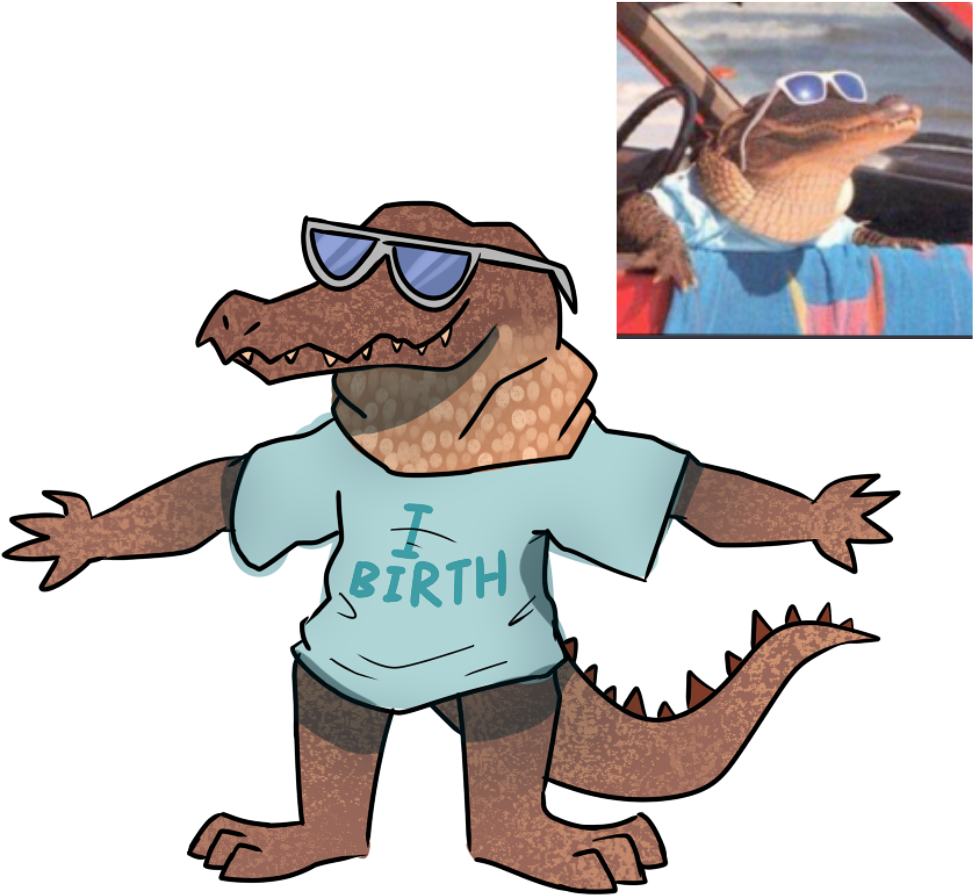 Ma Birth Made By The Fucking Fantastic @kaiyoshizen Clipart (1024x1024), Png Download