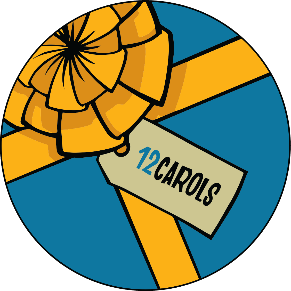 12 Carols Clipart (1128x1128), Png Download