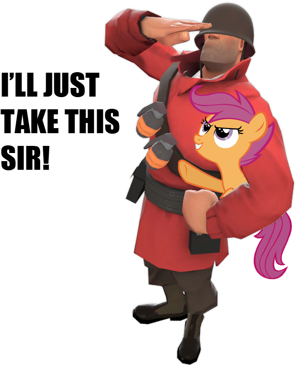 'll Just Take This Sir Team Fortress 2 Garry's Mod Clipart (657x719), Png Download