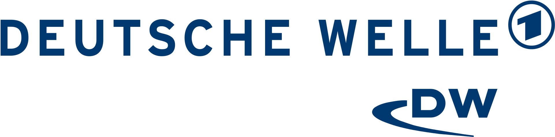 File Deutsche Welle Dachmarke Clipart (2000x553), Png Download