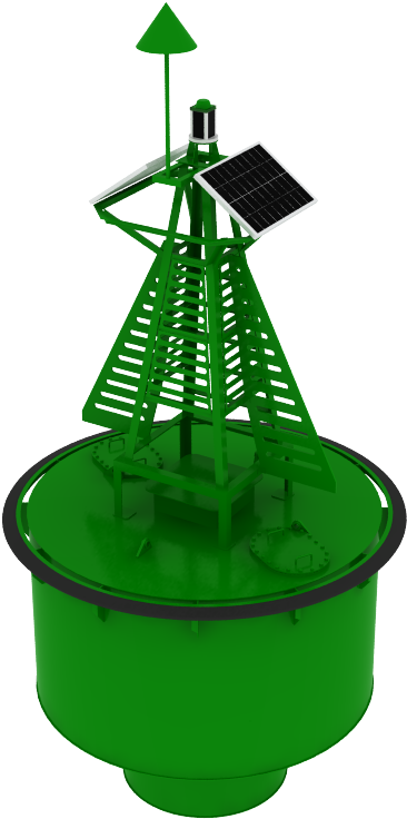 Steel Buoy 3m Clipart (1600x758), Png Download