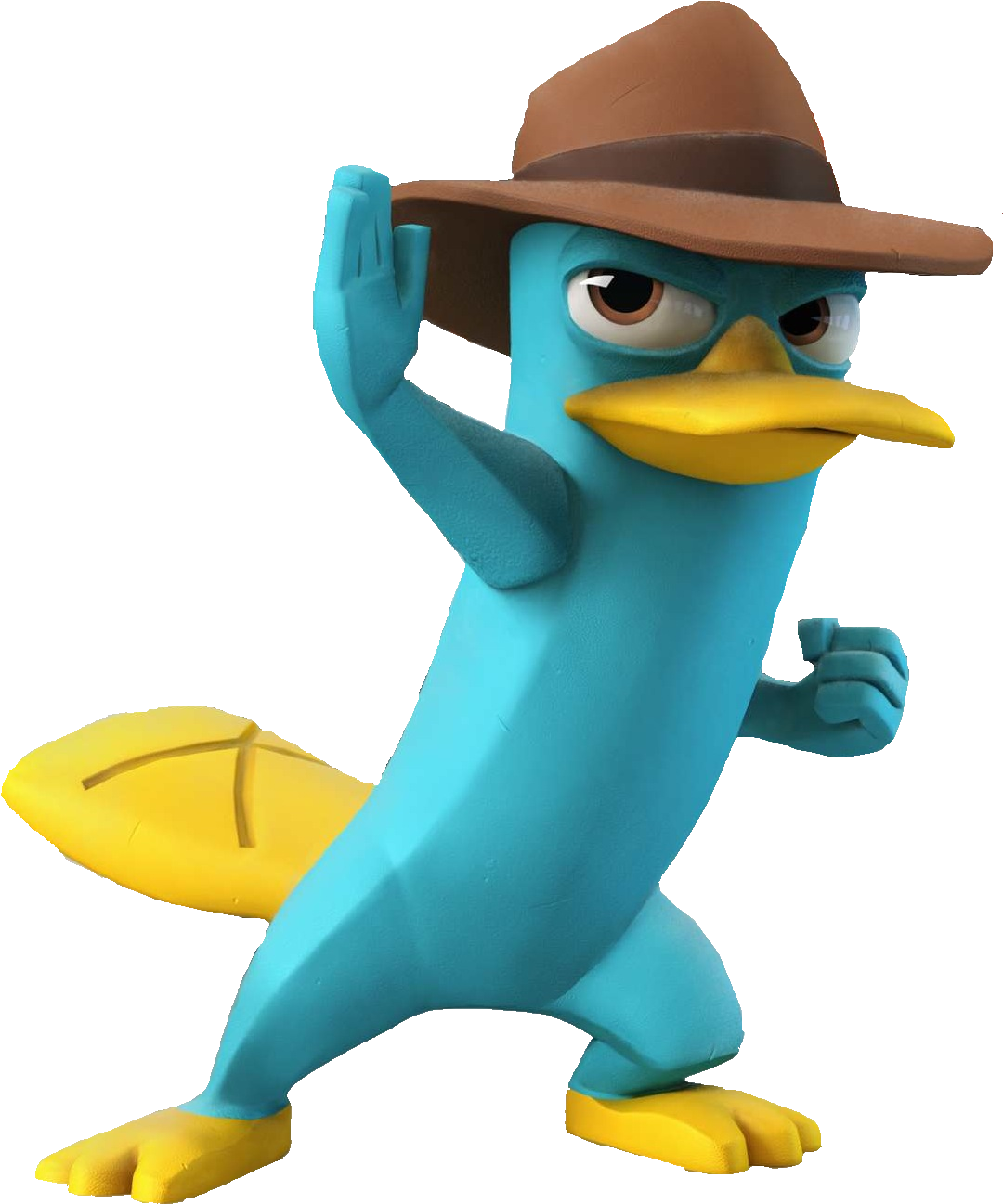 I Had A Great Time Modeling, Texturing And Posing Perry - Disney Infinity Perry Clipart (1127x1328), Png Download