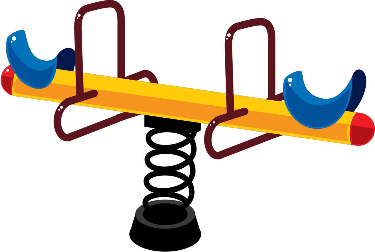 Parks & Recreation - Cartoon Playground Clipart (1280x861), Png Download