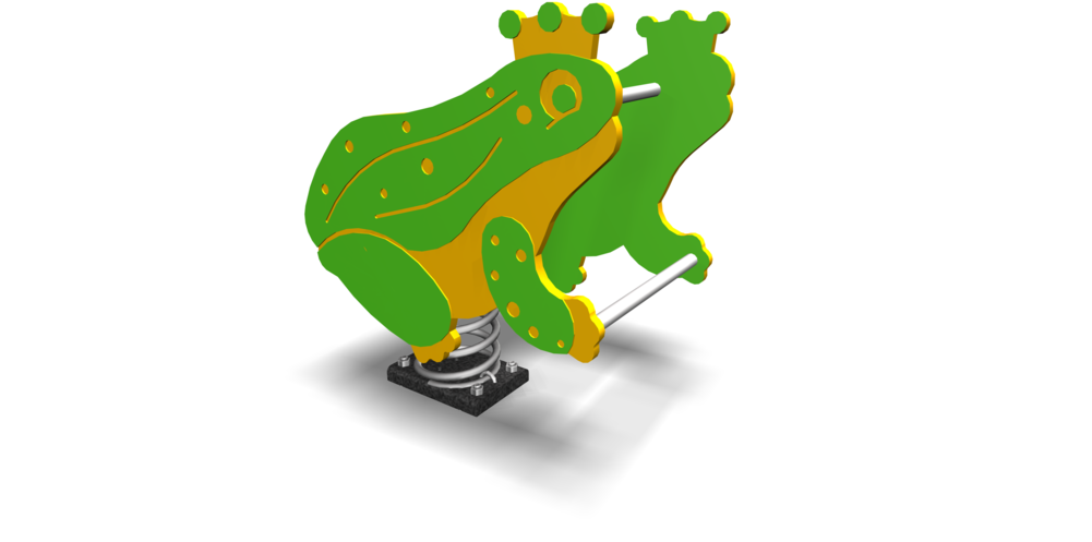 Frederic The Frog - Melbourne Clipart (1000x614), Png Download
