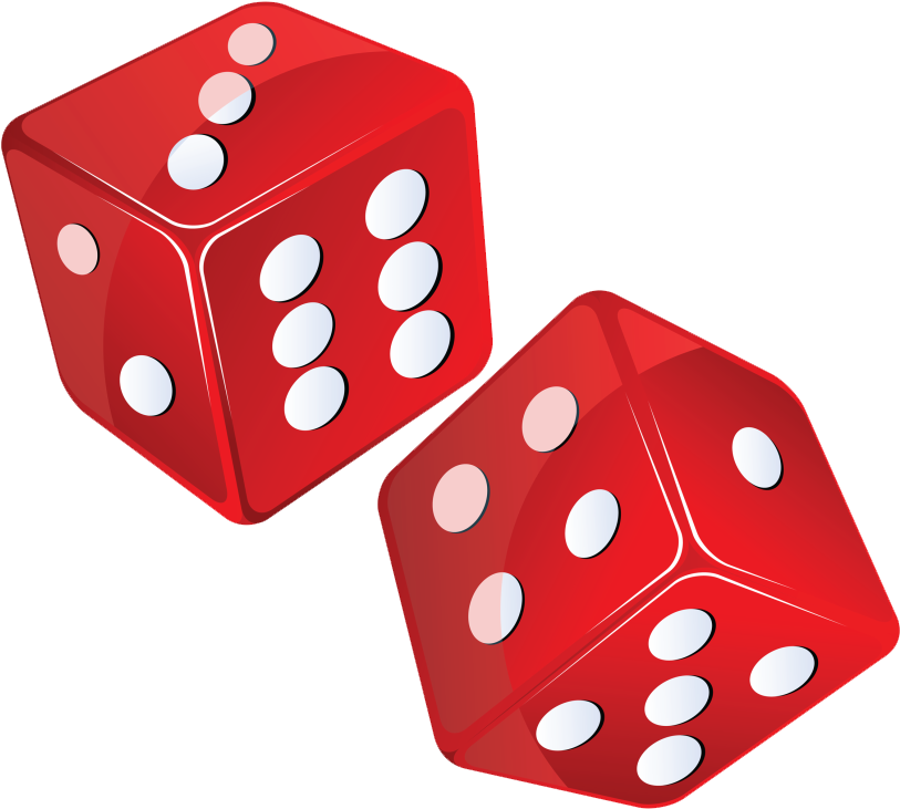 Dice Png Transparent Images Clipart (870x870), Png Download