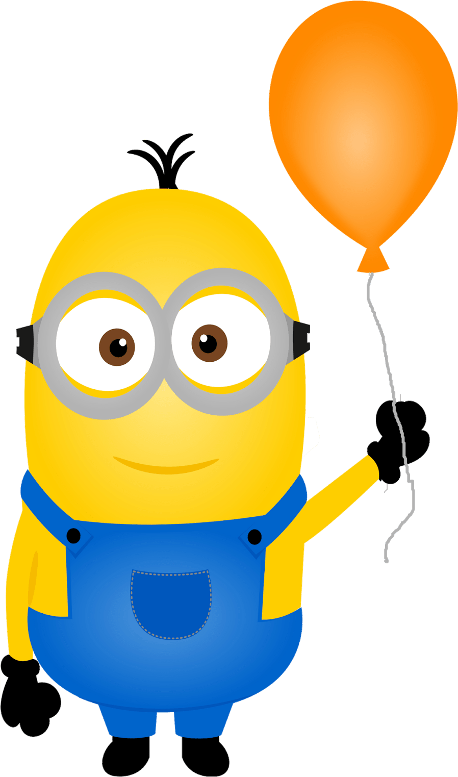 Minion Clip Black And White Huge - Minion Clipart - Png Download (520x900), Png Download