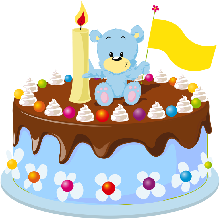 Ani - Birthday Cake Cartoon Png Clipart (791x800), Png Download