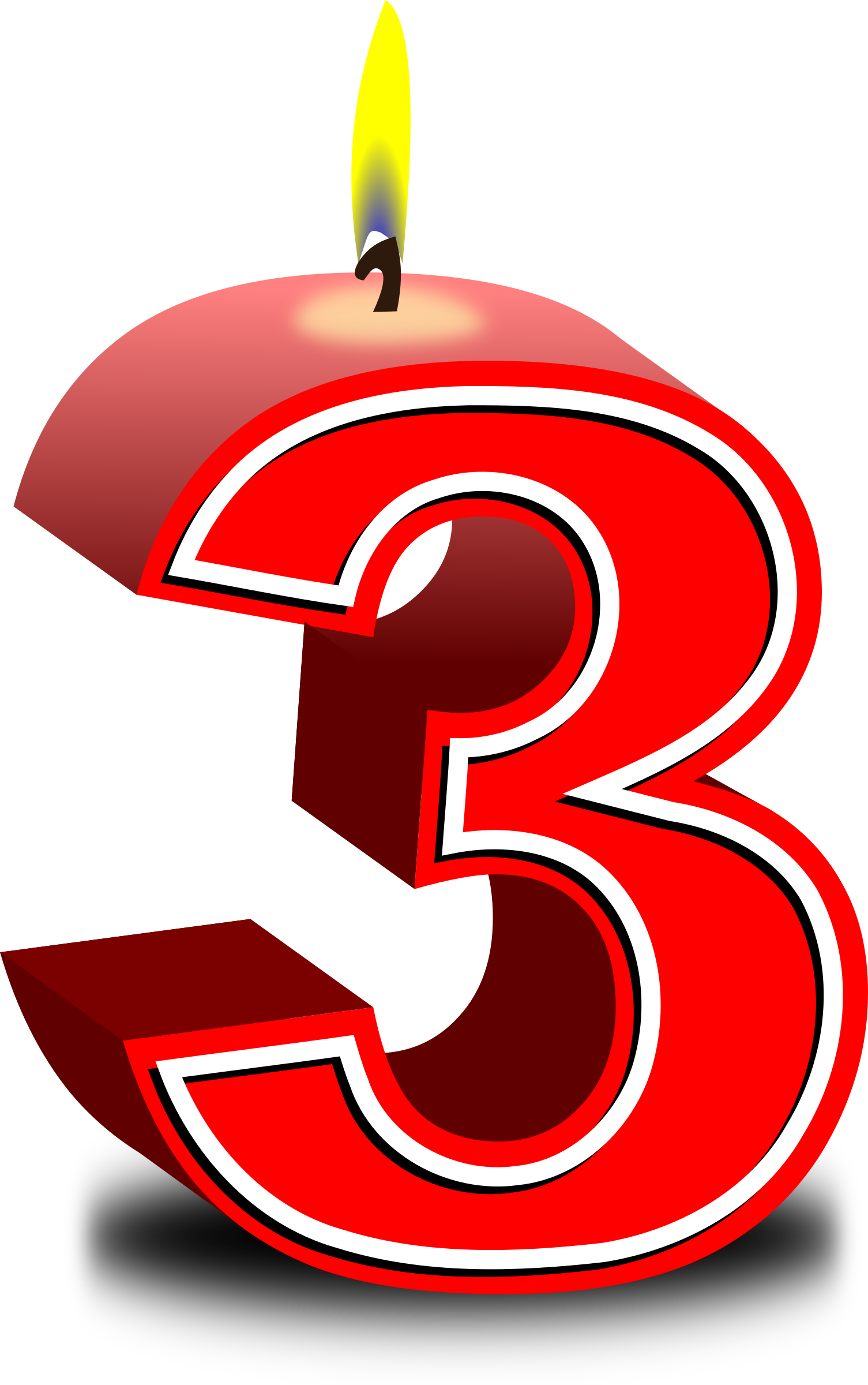 Candle Clipart (1505x2400), Png Download