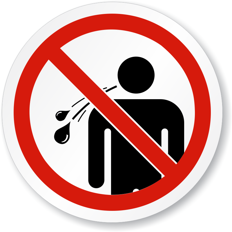 Spitting Cliparts - Png Download (800x800), Png Download