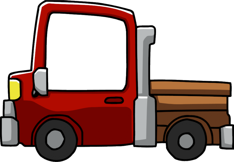 Free Png Fire Truck Png Images Transparent - Scribblenauts Truck Png Clipart (850x588), Png Download