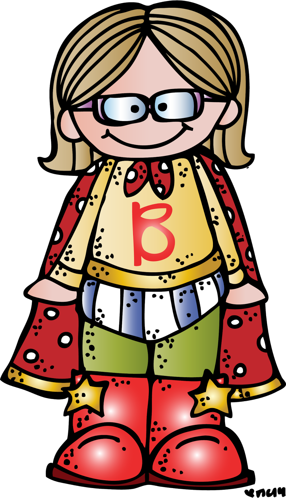122 Kids Reading Clipart - Melonheadz Superhero Clipart Png Transparent Png (920x1600), Png Download