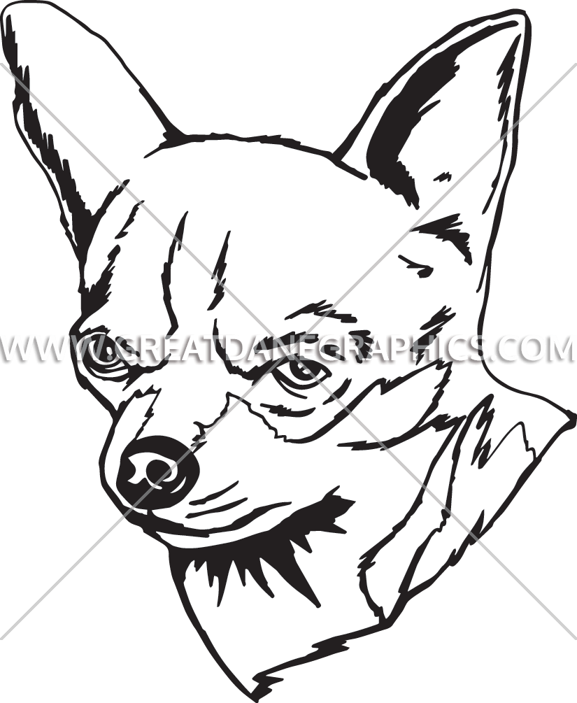 Png Freeuse Library Chihuahua Line At Getdrawings - Drawing Clipart (825x1005), Png Download