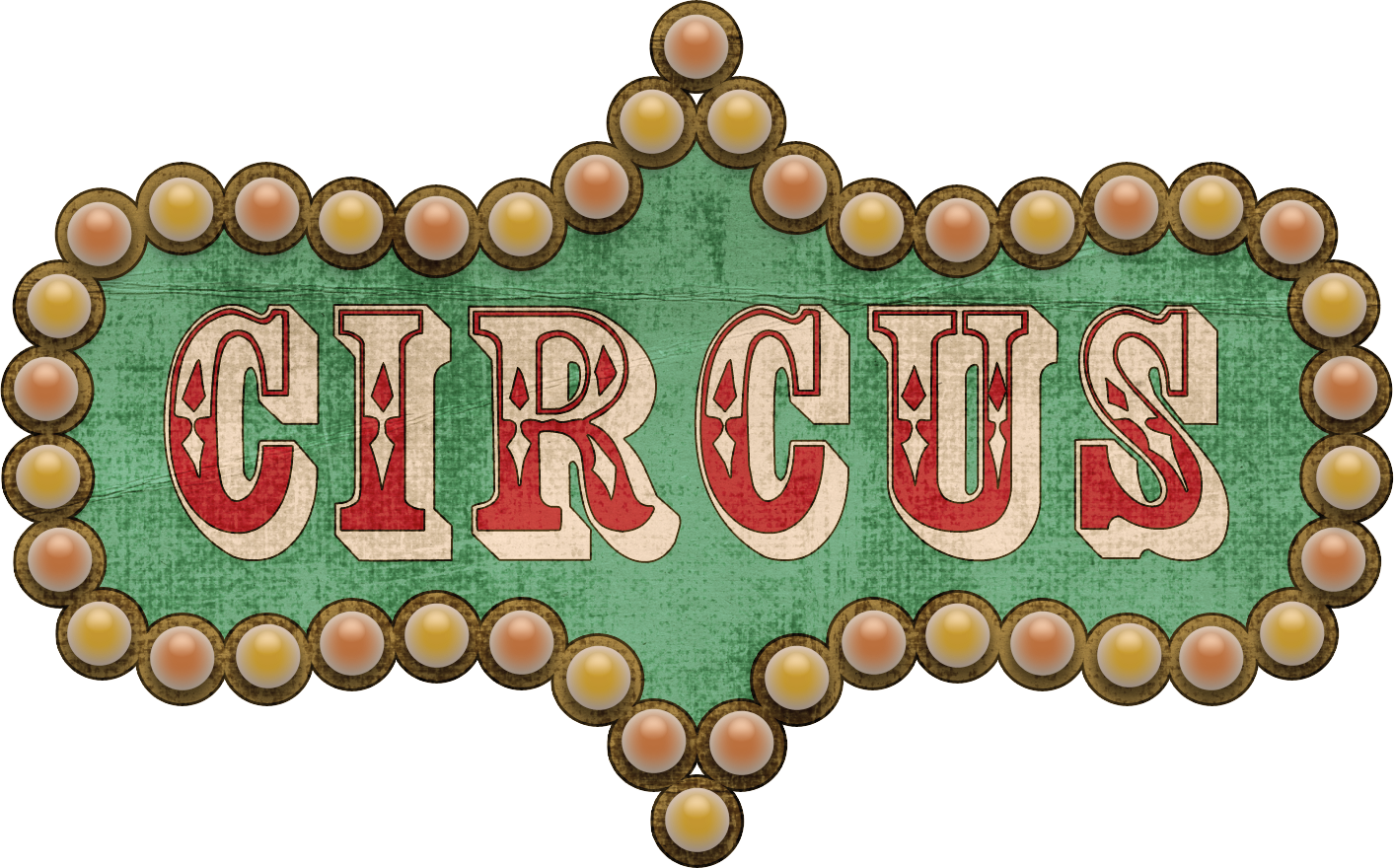 Three Ring Circus Clipart (1413x880), Png Download