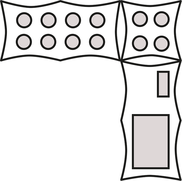 Clipart Tent Black And White - Tent - Png Download (600x597), Png Download