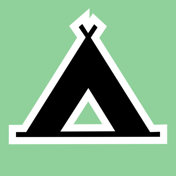 All Photo Png Clipart - Silhouette Tent Clip Art Transparent Png (750x750), Png Download