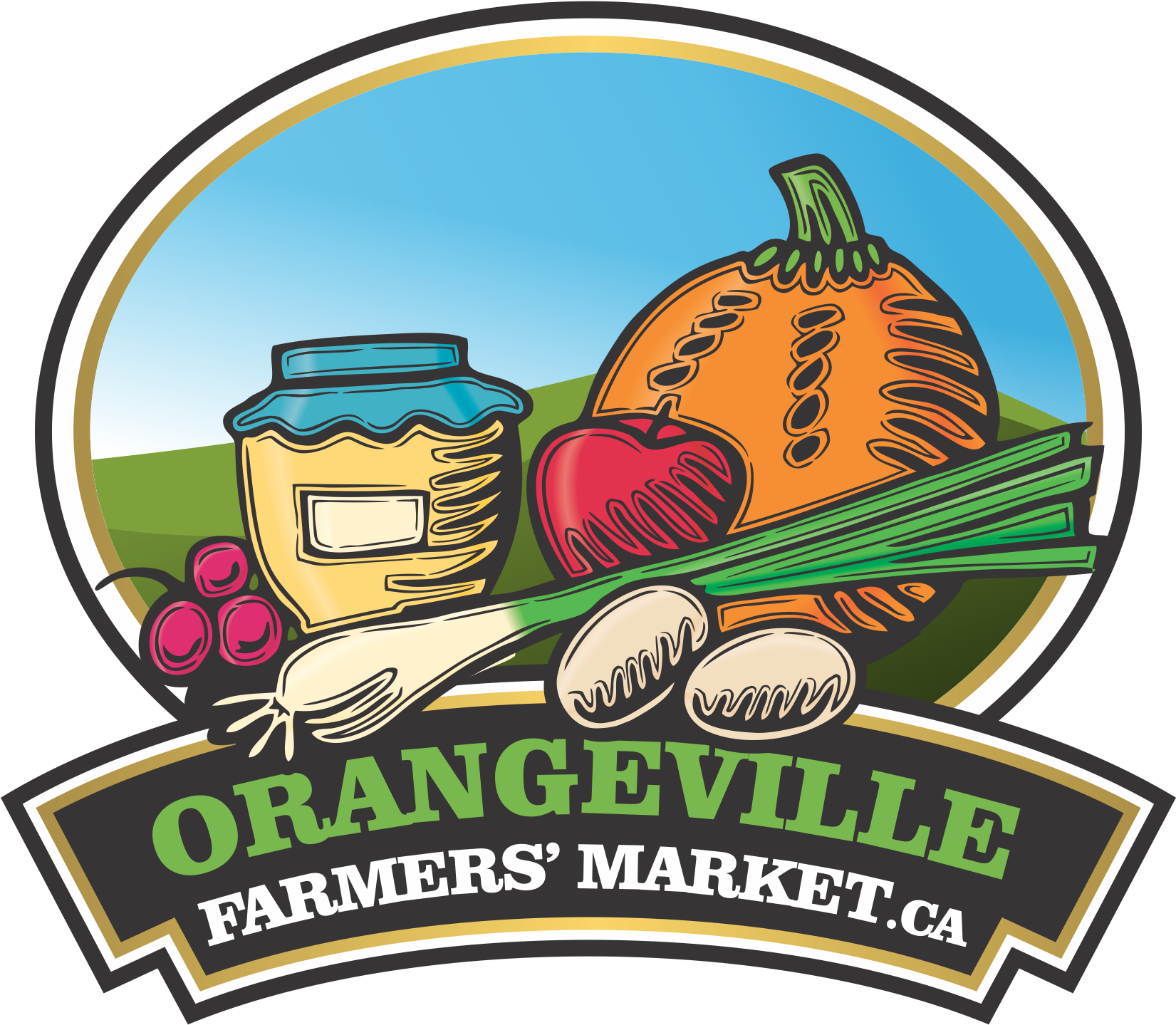 More Information Visit Our Website - Orangeville Farmers Market Clipart (1722x1722), Png Download