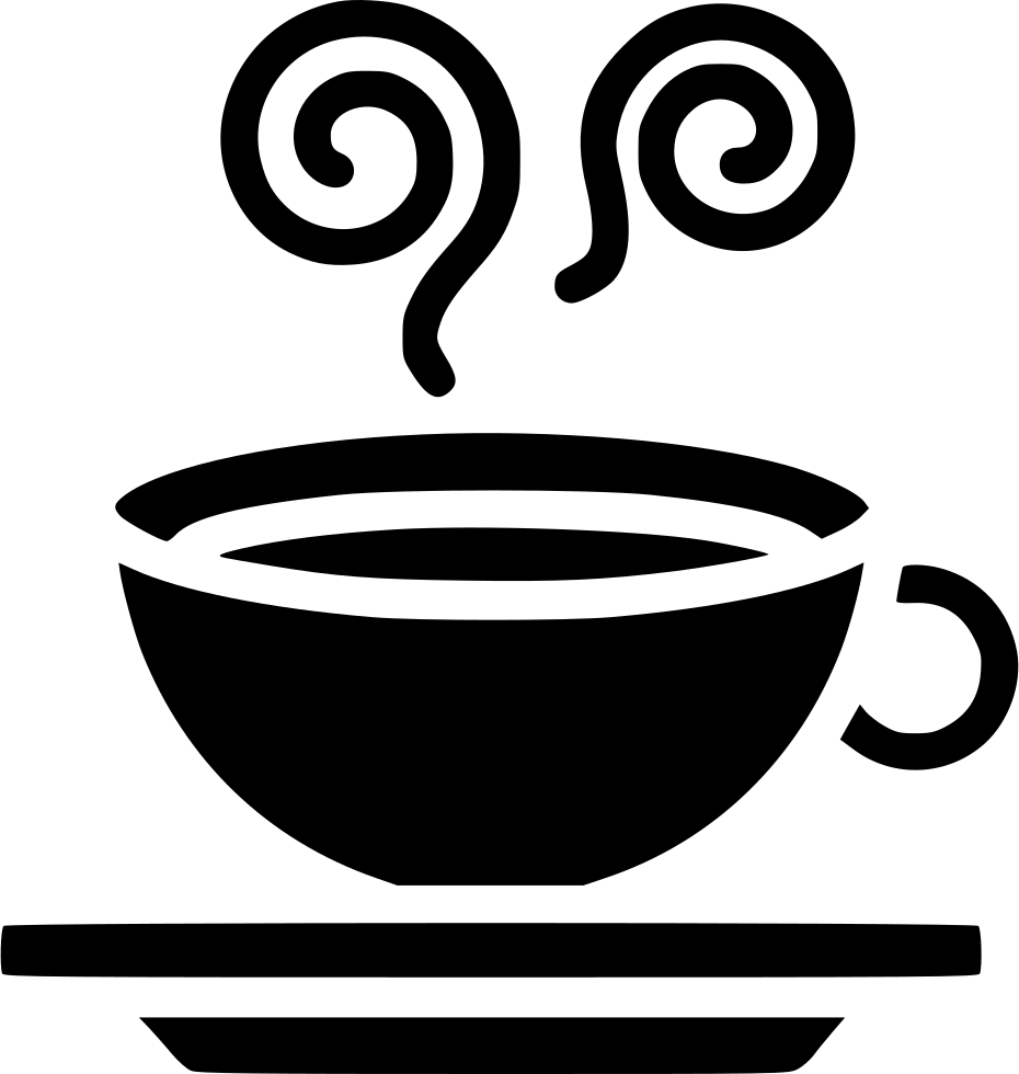Cup Saucer Tea Svg Clipart (930x980), Png Download