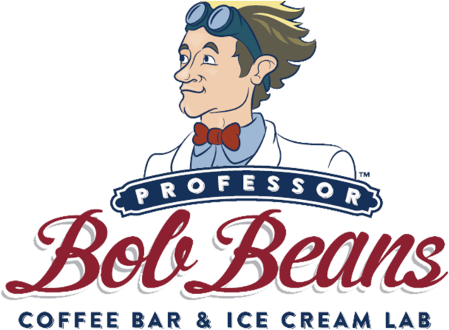 Check Out Professor Bob Beans Coffee Bar And Ice Cream - Bobs Beans Clipart (770x470), Png Download