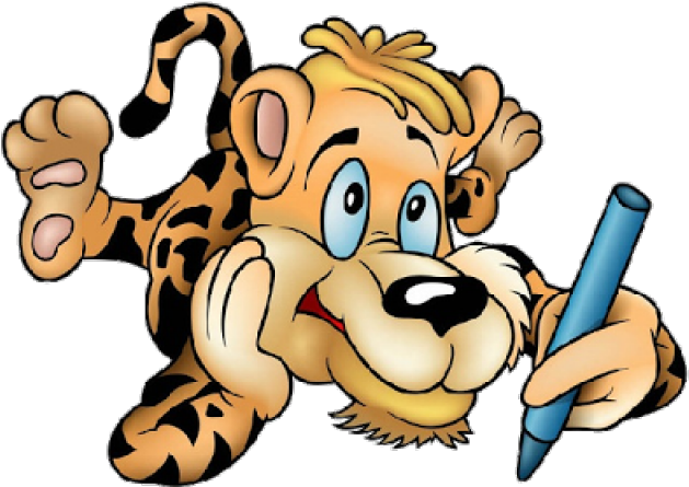Cartoon Animals Clipart School - Cartoon Animal Images School - Png Download (640x480), Png Download