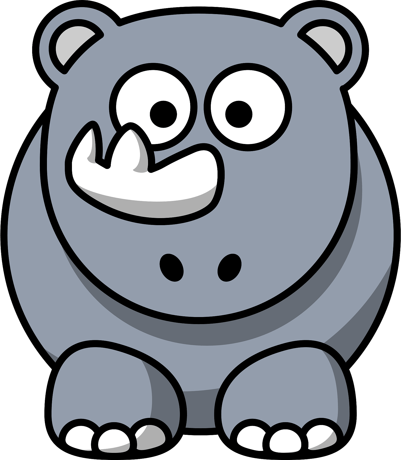 Cartoon Picture Of Animals Clipart (697x800), Png Download