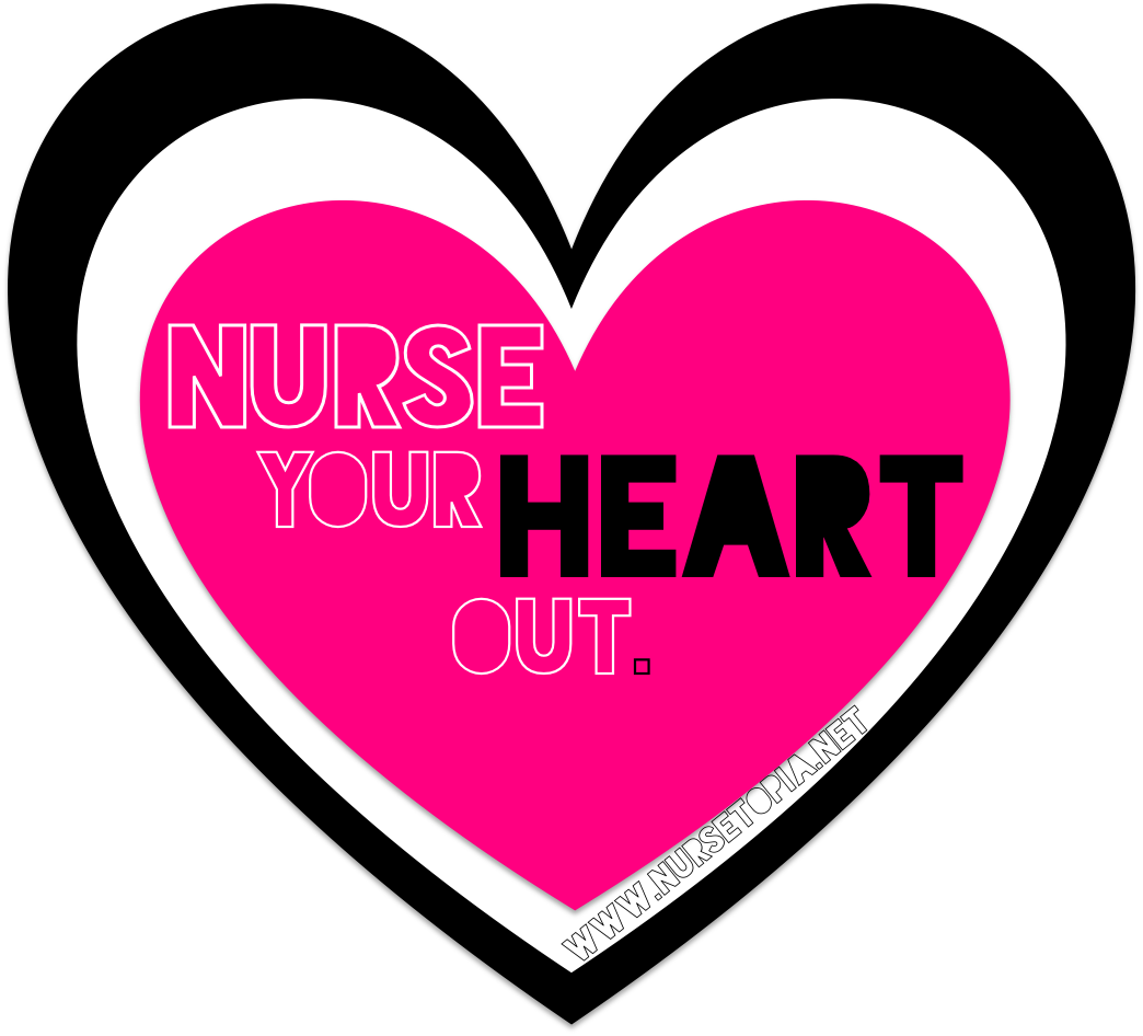 Nurseyourheartout - Love Nursing Clipart (1044x946), Png Download