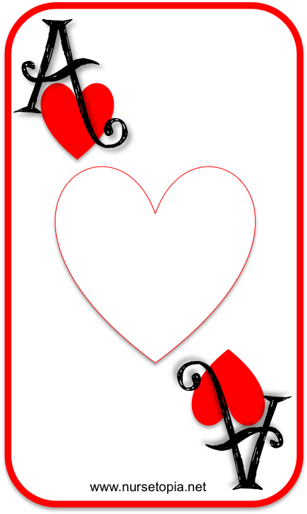 Aces Front Nursetopia Clipart (434x788), Png Download