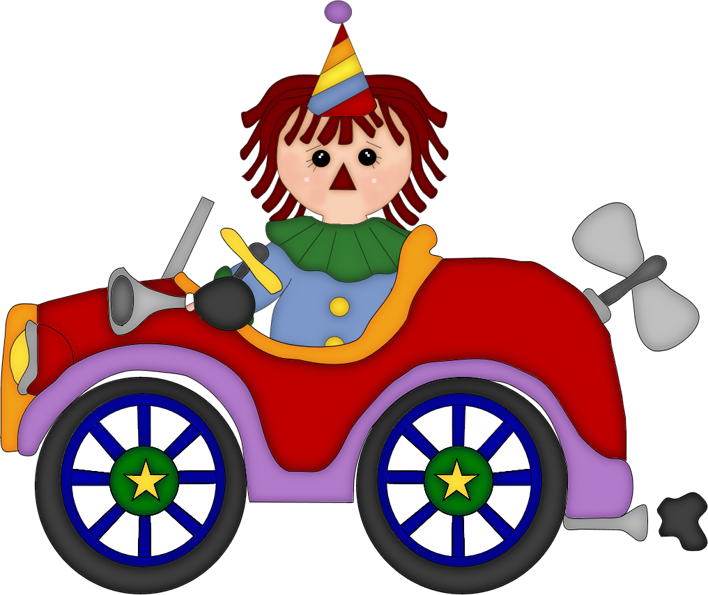 Clipart Clown Car Circus - Clown Cars - Png Download (1016x854), Png Download