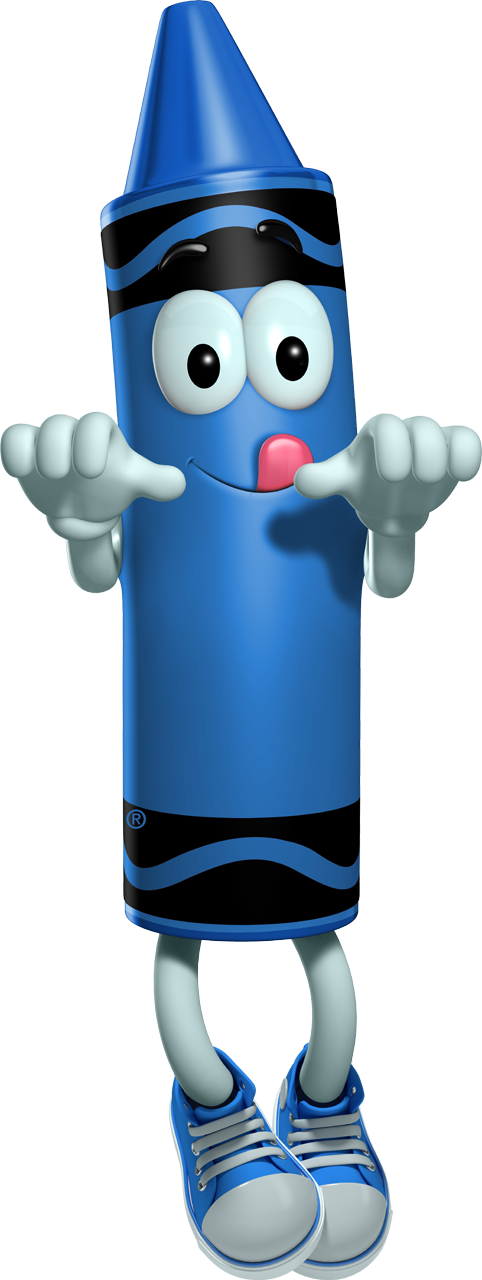 Crayon Hanging In There Clipart (482x1280), Png Download